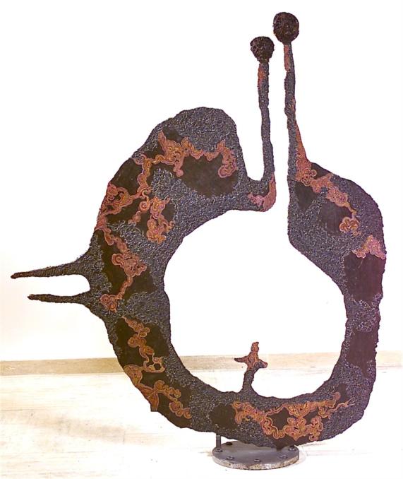 Tutto dentro di me | iron sculptures 