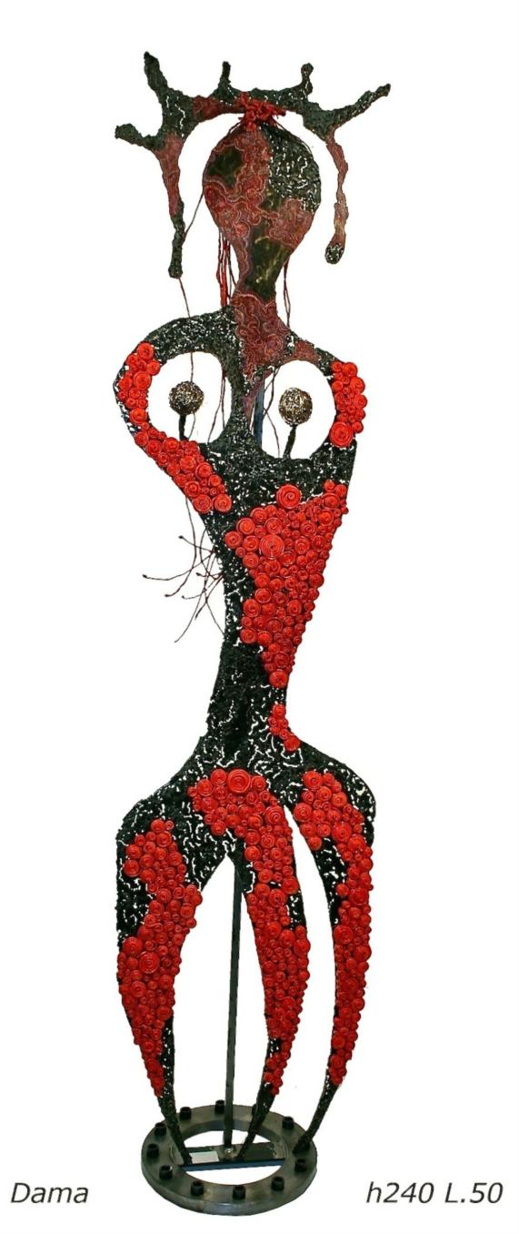 Dama | iron sculptures 