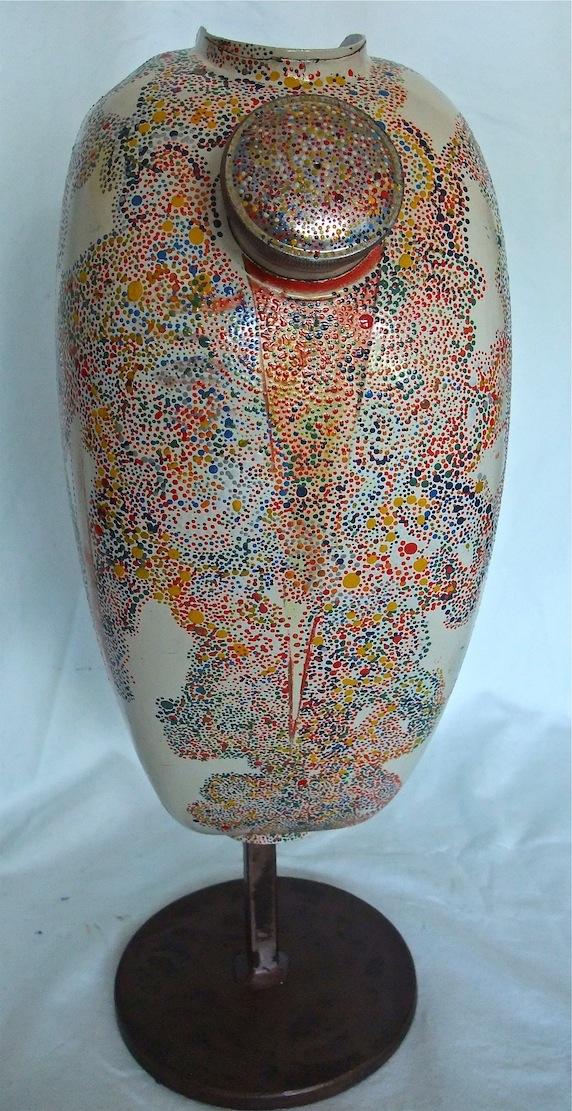 tank  bike gilera | dots art