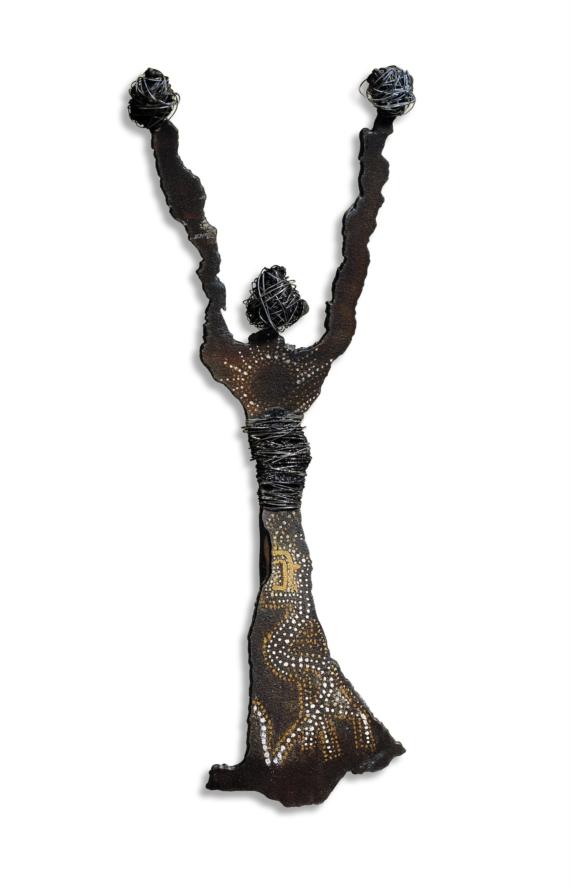 Fede-Faith | iron sculptures 