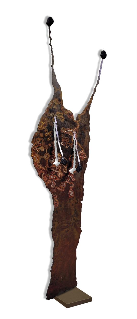 Doppio senso-Double meaning | iron sculptures 
